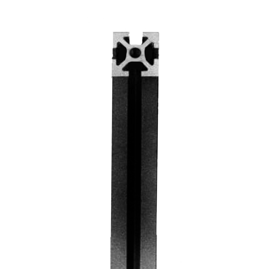 Reproduction OMNI Wall Unit Pole Black 126"