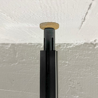 Reproduction OMNI Wall Unit Pole Black 126"